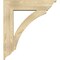 Ekena Millwork Thorton Traditional Rough Sawn Bracket w/ Offset Brace, Douglas Fir, 8"W x 32"D x 36"H BKT0806X32X36THR01RDF - alternate 2